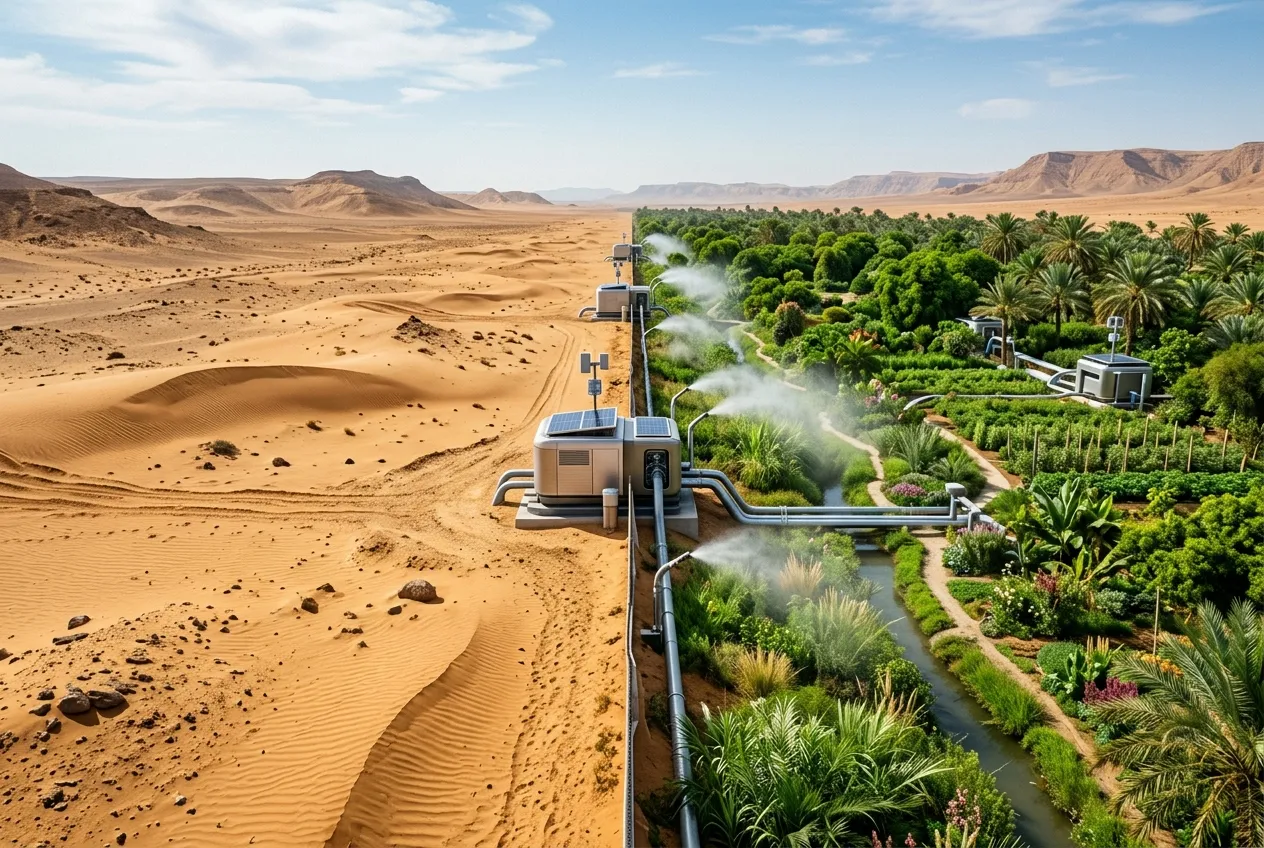 Desert-to-Green Transformation